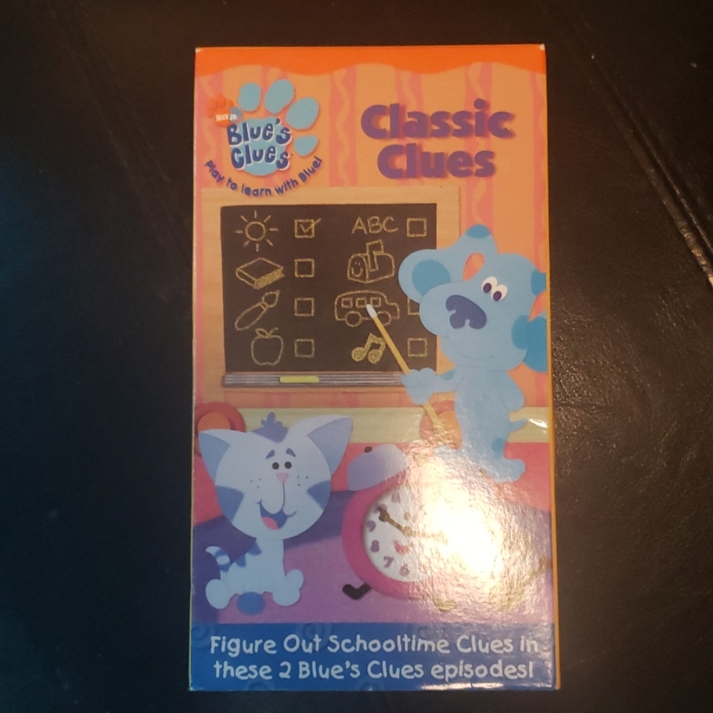 Blue's Clues Classic Clues VHS 2004